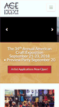 Mobile Screenshot of americancraftexpo.org
